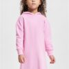Girls' Oversized Terry Hoody Dress Girls' Pink