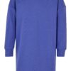 Girls' Oversized Terry Hoody Dress purpleday