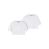 Girls' Short Kimono Tee - 2 Pack White+White