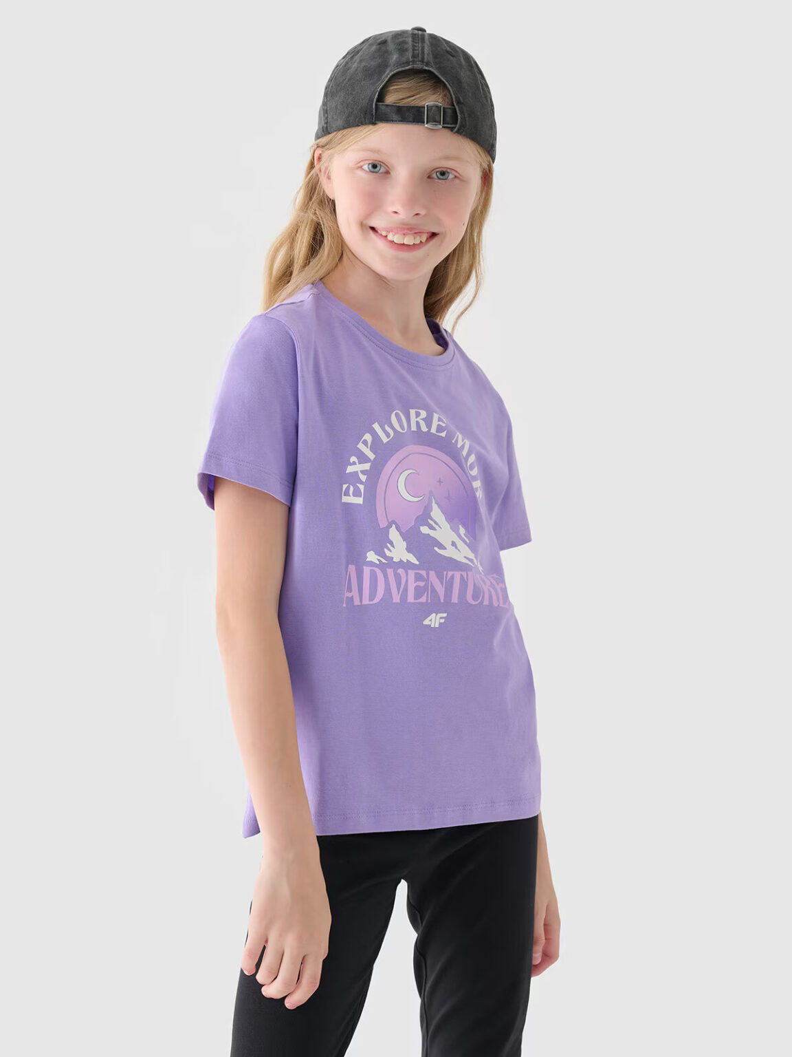 Girls' T-shirt 4F