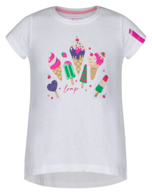 Girls' T-shirt LOAP BESNUDA White