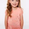 Girls' T-shirt Peach fish