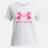 Girls' T-shirt Under Armour BIG LOGO SS