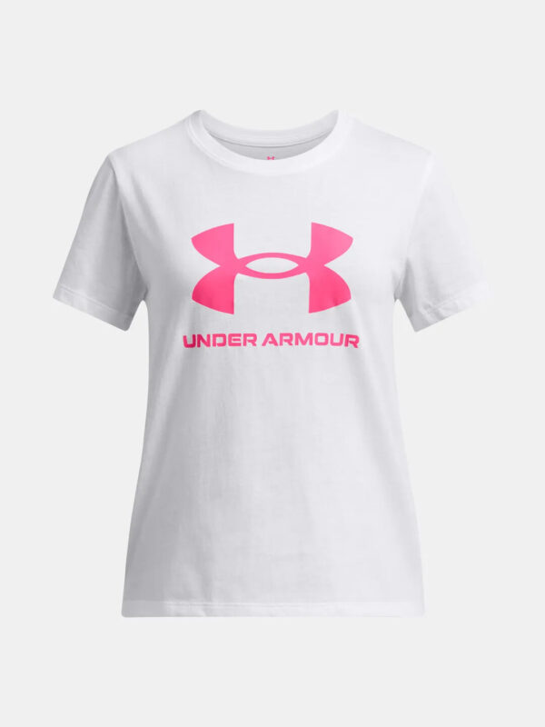 Girls' T-shirt Under Armour BIG LOGO SS