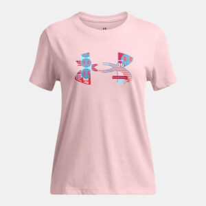Girl's T-shirt Under Armour Big Logo Fill SS