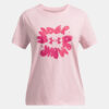 Girl's T-shirt Under Armour Bubble Wordmark SS