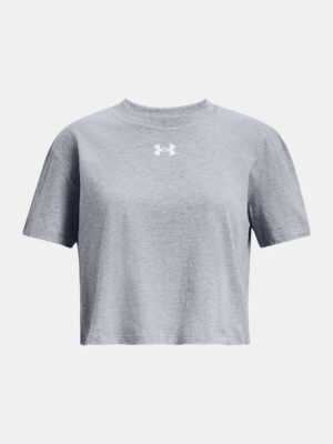 Girls' T-shirt Under Armour CROP SPORTSTYLE LOGO SS