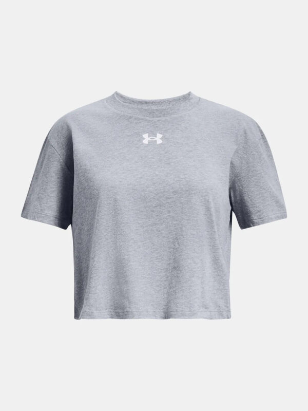 Girls' T-shirt Under Armour CROP SPORTSTYLE LOGO SS