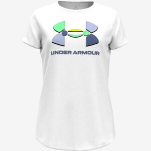 Girls' T-shirt Under Armour Colorblock BL SS