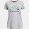 Girls' T-shirt Under Armour Colorblock BL SS