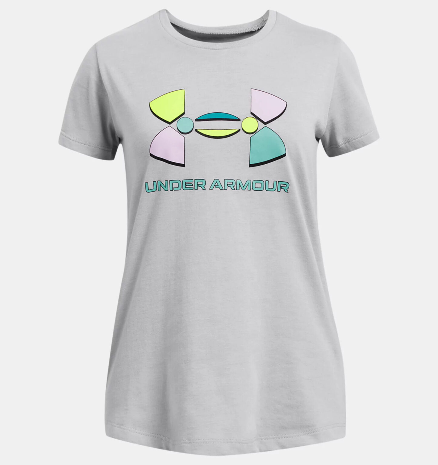 Girls' T-shirt Under Armour Colorblock BL SS