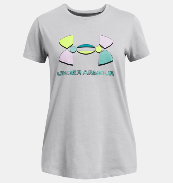 Girls' T-shirt Under Armour Colorblock BL SS