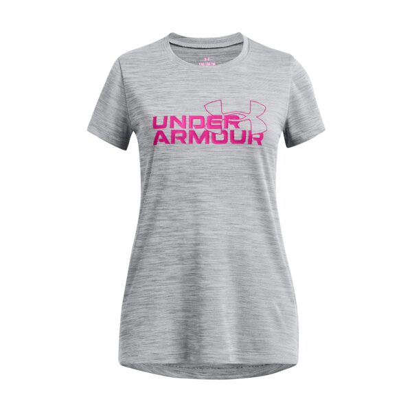 Girls' T-shirt Under Armour G TECH TWIST WDMK LOGO SS