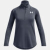Girls' T-shirt Under Armour Tech Graphic 1/2 Zip - Girls