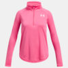 Girls' T-shirt Under Armour Tech Graphic 1/2 Zip - Girls