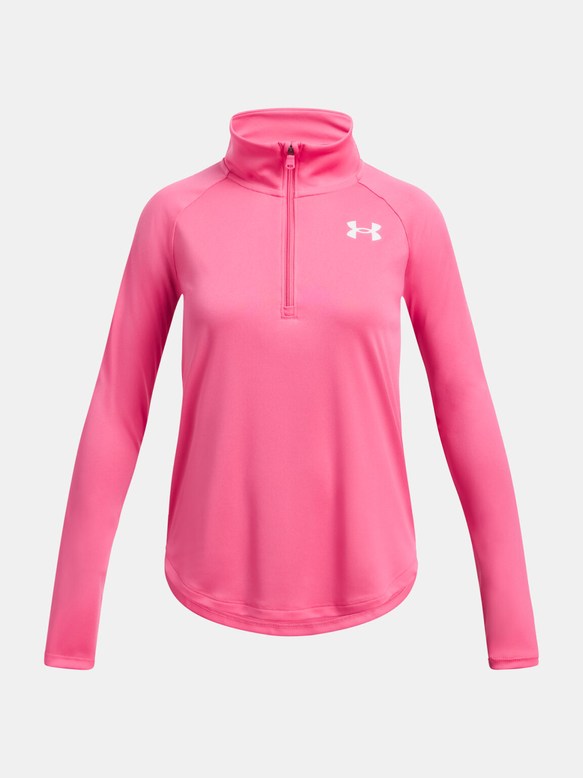Girls' T-shirt Under Armour Tech Graphic 1/2 Zip - Girls