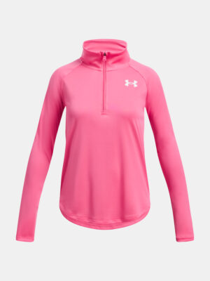 Girls' T-shirt Under Armour Tech Graphic 1/2 Zip - Girls