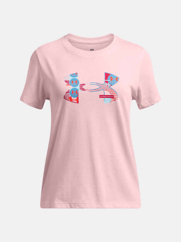 Girls' T-shirt Under Armour UA Big Logo UA Fill SS - Girls