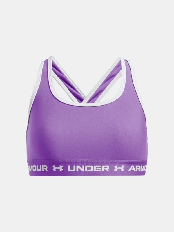 Girls' bra Under Armour G Crossback Mid Solid-PPL - Girls