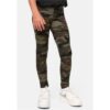 Girls' camouflage leggings