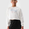 Girl's cropped sweatshirt 4F