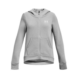 Girls' fleece sweatshirt Under Armour Rival Fleece LU FZ Hoodie