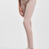Girls' high-waisted denim leggings