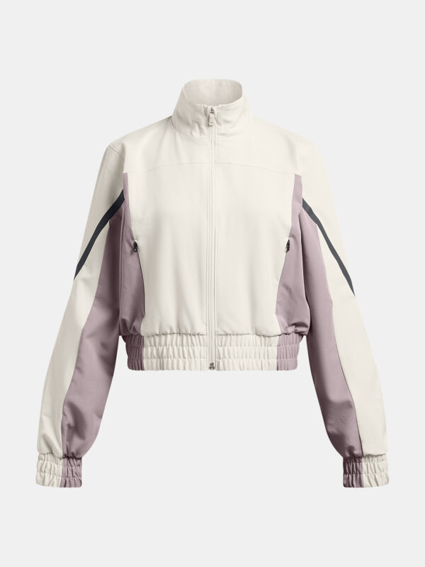 Girl's jacket Under Armour Unstoppable Crop Jacket-WHT - Girls