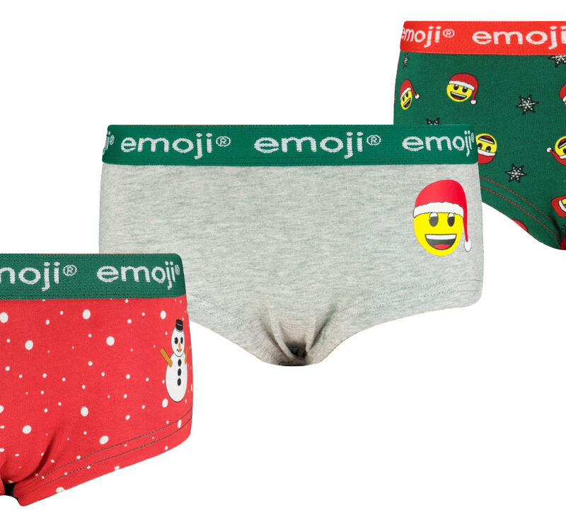 Girls knickers Emoji 3P Frogies