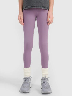 Girls' leggings 4F