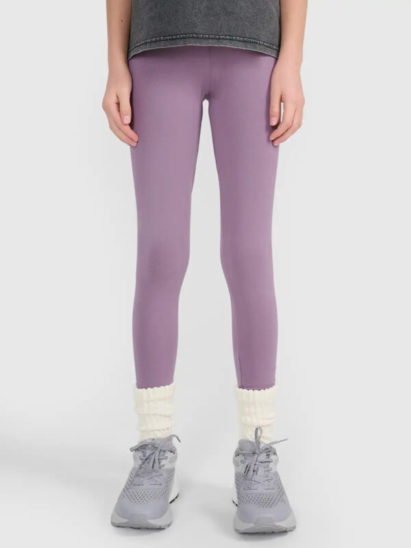 Girls' leggings 4F
