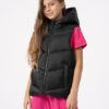 Girls' quilted vest