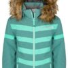 Girl's ski jacket Kilpi MASSIMA-JG turquoise