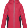 Girl's softshell jacket Hannah CAPRA JR geranium/night sky