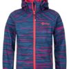 Girls' softshell jacket Kilpi RAVIA-JG dark blue