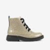 Girl's sparkling ankle boots in gold color Richter - Girls