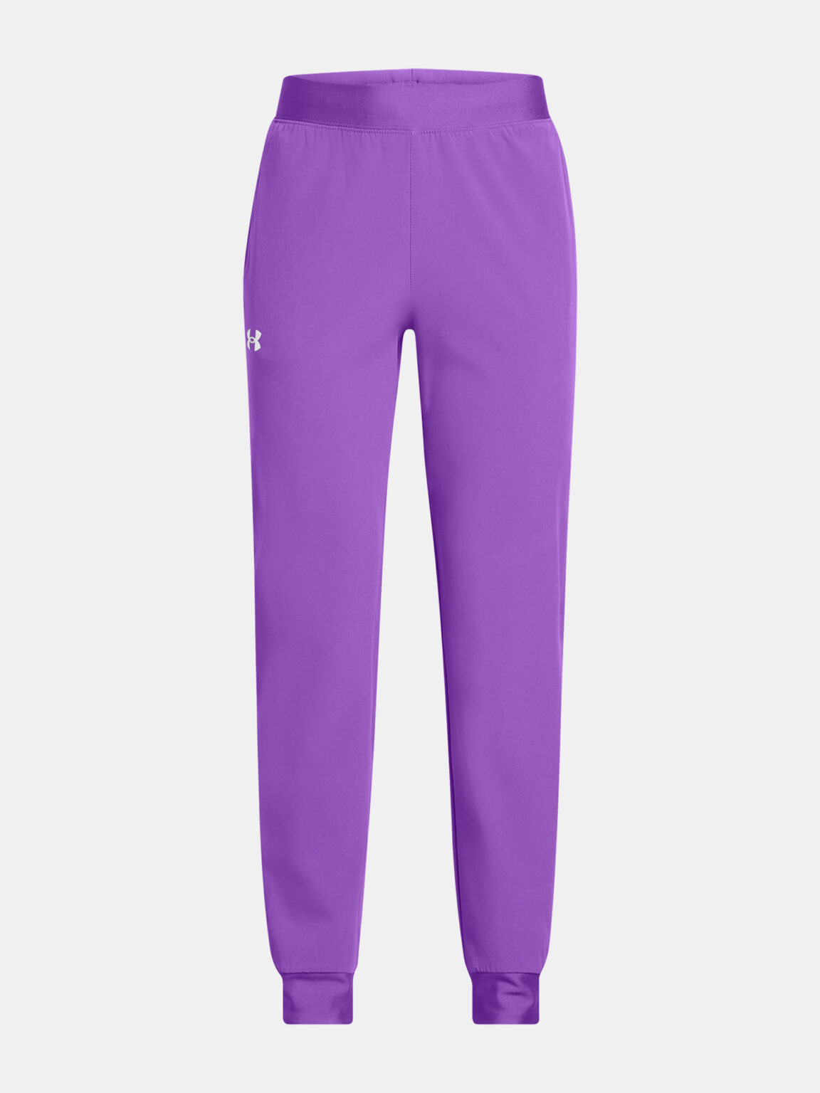 Girls' sweatpants Under Armour UA Rival Woven Jogger-PPL - Girls