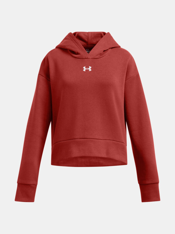 Girls' sweatshirt Under Armour UA Rival Fleece Hoodie-ORG - Girls
