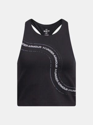 Girls' tank top Under Armour G Motion Branded Crop Tank