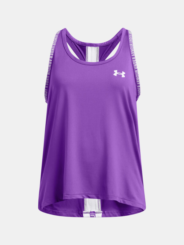 Girls' tank top Under Armour Tech Knockout Tank-PPL - Girls