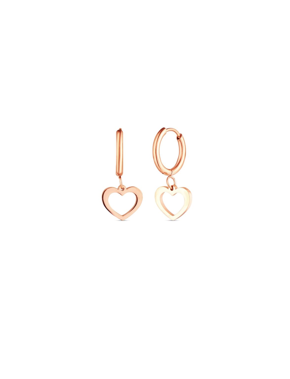 Glimmer Rose Gold Earrings