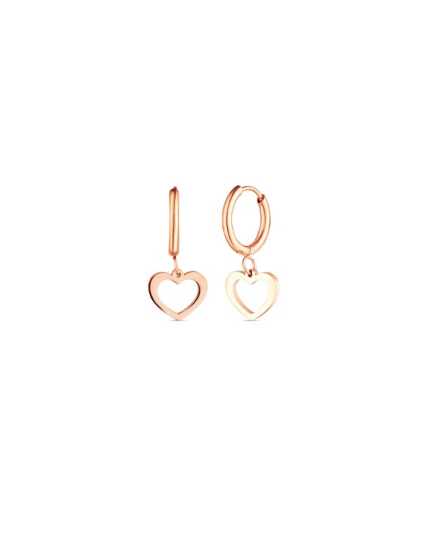 Glimmer Rose Gold Earrings