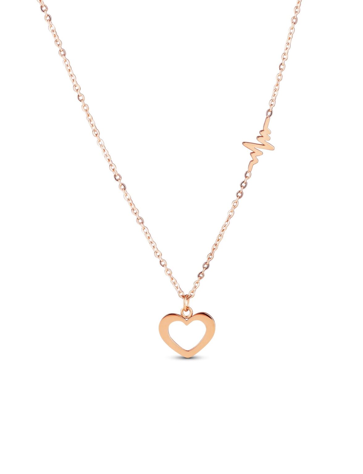 Glimmer Rose Gold Necklace
