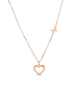 Glimmer Rose Gold Necklace