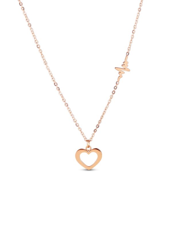 Glimmer Rose Gold Necklace
