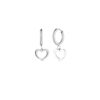Glimmer Silver Earrings