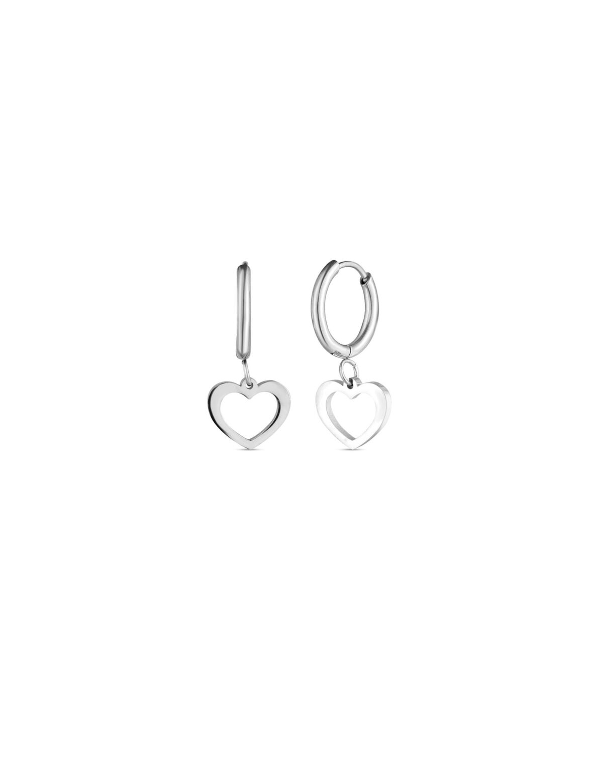 Glimmer Silver Earrings