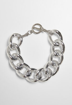 Glittering Chain Bracelet - Silver Color