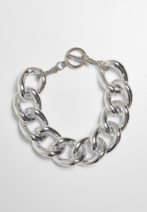 Glittering Chain Bracelet - Silver Color