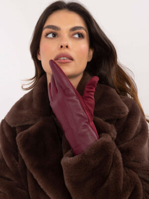 Gloves-AT-RK-239804.86-burgundy